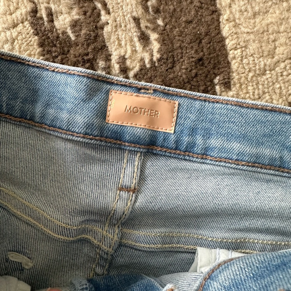 NEW MOTHER DENIM HUSTLER ANKLE JEANS PANTS 29 WOW - Picture 3 of 7